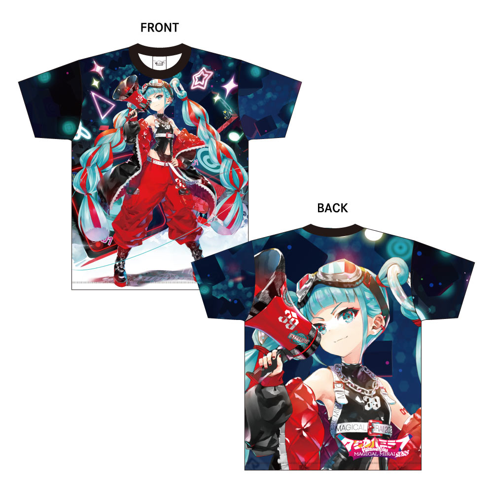 グッズ]マジカルミライ 2023 フルグラフィックTシャツ｜初音ミク