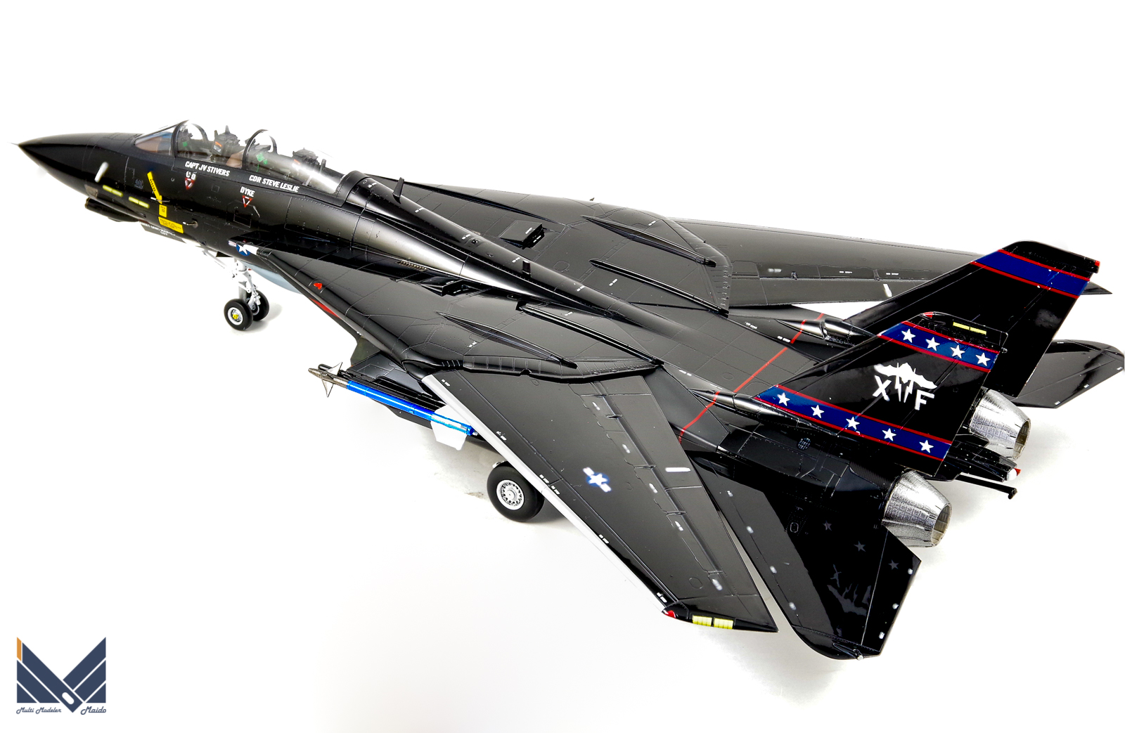 タミヤ 1/48 F-14D トムキャット VX-9 ヴァンディ1 完成品 TAMIYA