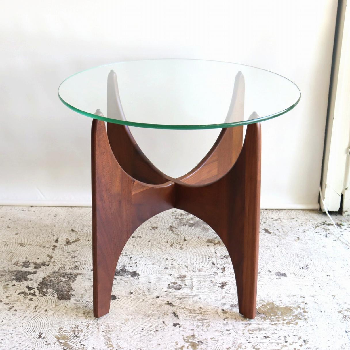 エイドリアン・ピアソール ガラストップサイドテーブル | サイド