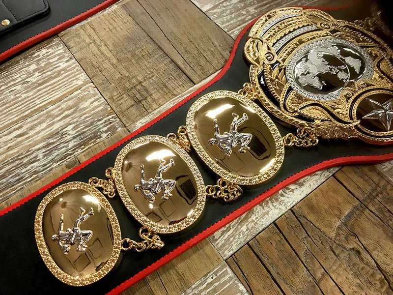 全日本プロレス 3冠ベルトレプリカ PWFヘビー級ベルト | すべての商品