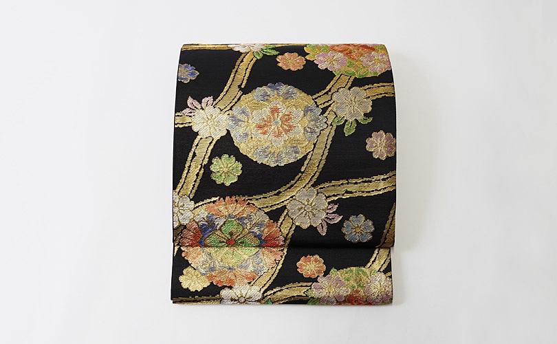 西陣織袋帯 振袖 正絹 華翔苑 藤本仁 成人式 | 袋帯 | 京都西陣 帯の