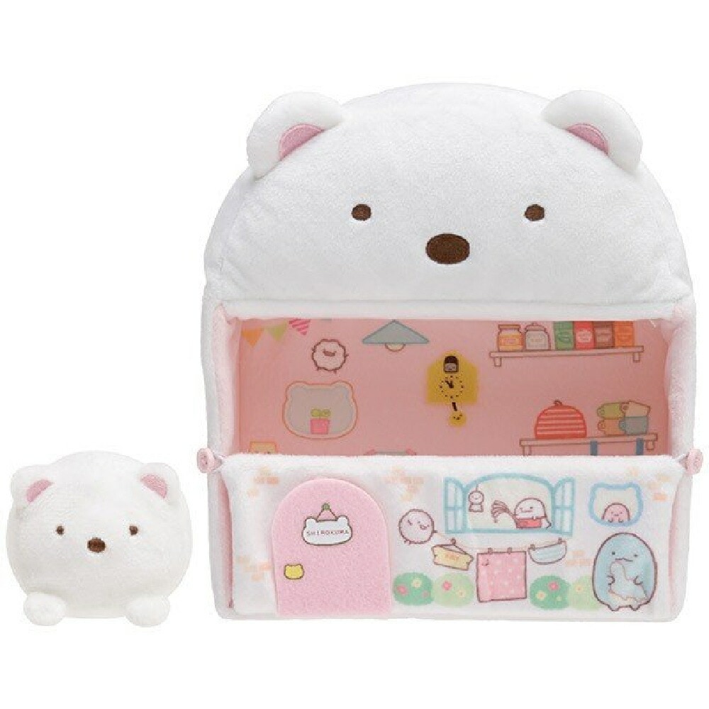 すみっコぐらし 「しろくまのてづくりぬいぐるみ」 すみっコハウス