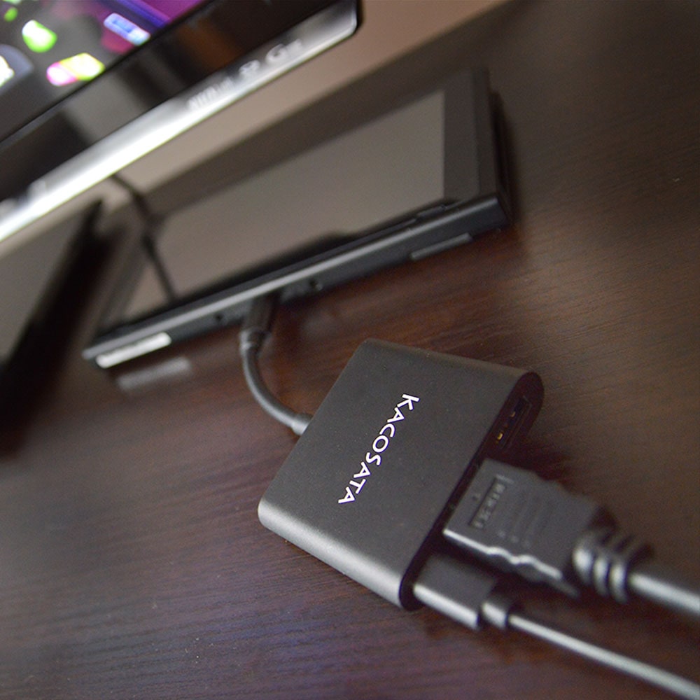 Nintendo Switch用HDMI変換アダプタ「ACアダプタいら～ず」 | 【公式