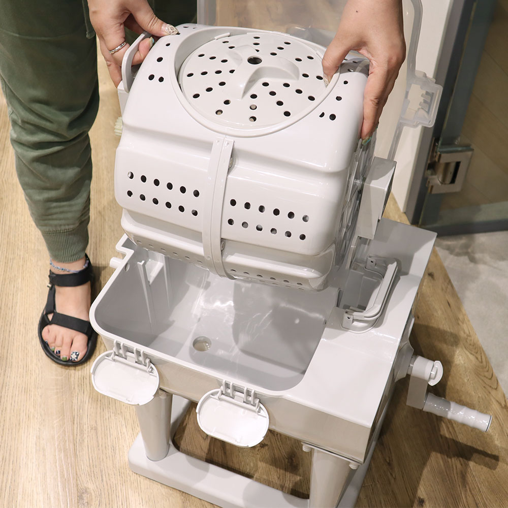 ドラム式全手動洗濯機「ぐるぐるぶんまわ槽」 | 【公式】サンコー通販