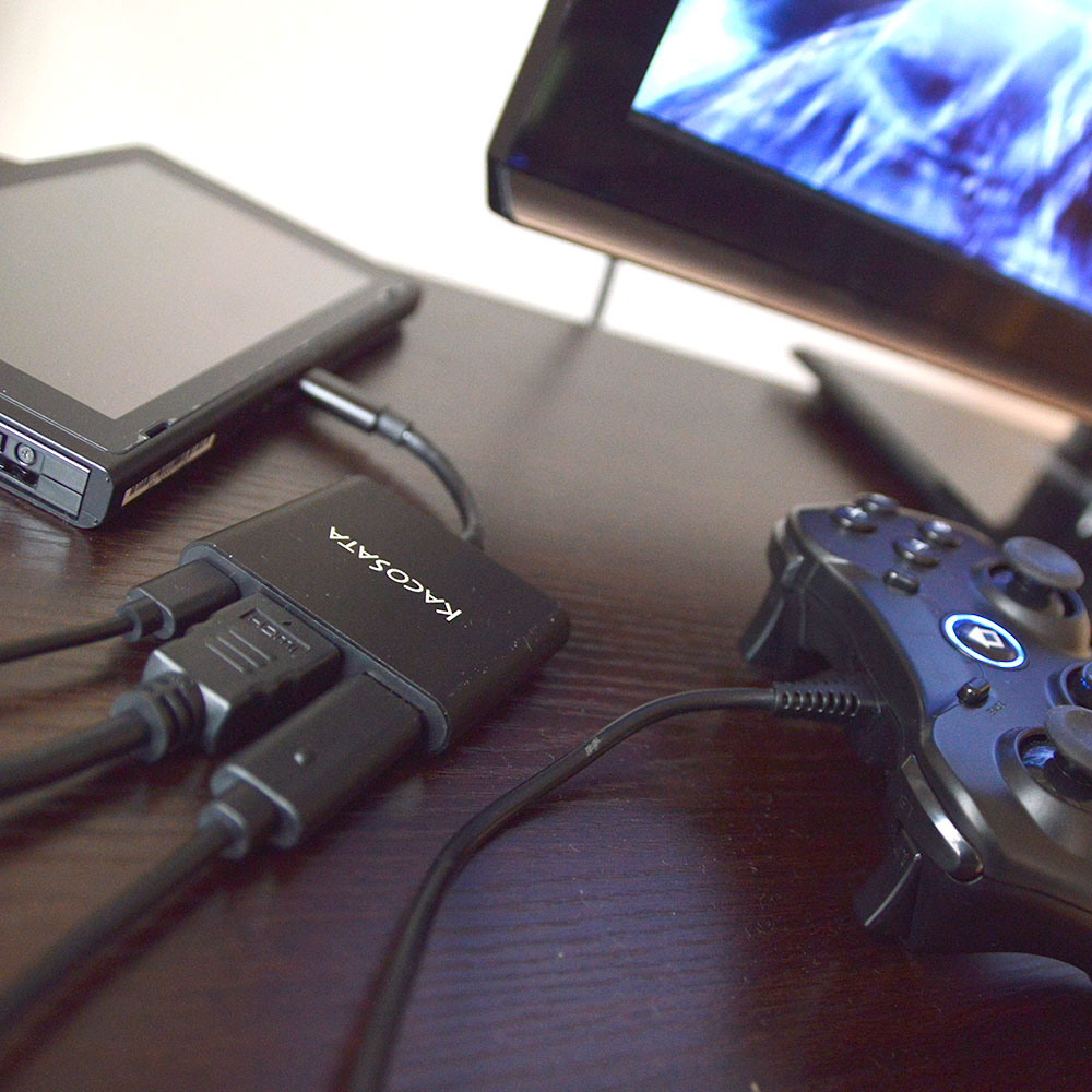 Nintendo Switch用HDMI変換アダプタ「ACアダプタいら～ず」 | 【公式