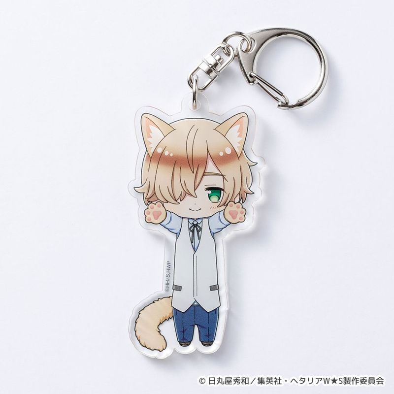 ヘタリアWorld☆Stars】のび猫アクリルキーホルダー 第2弾（オランダ