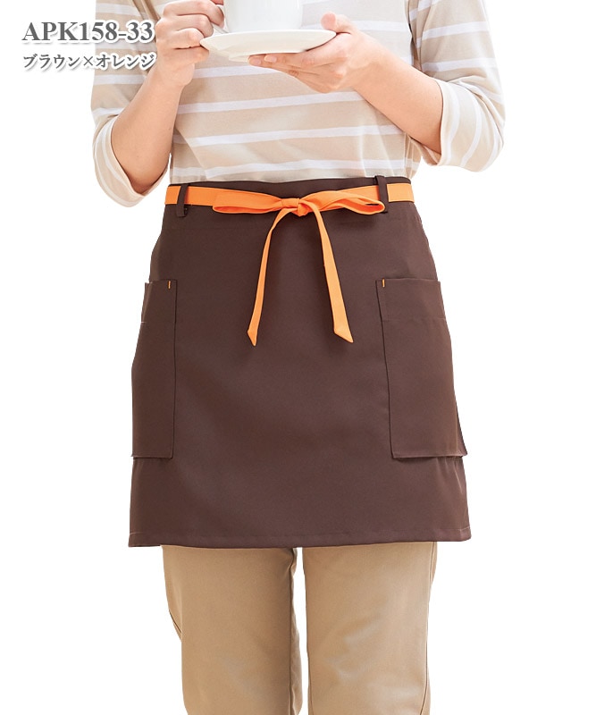 サロンエプロン[KAZEN製品] APK158｜THS-白衣通販・販売