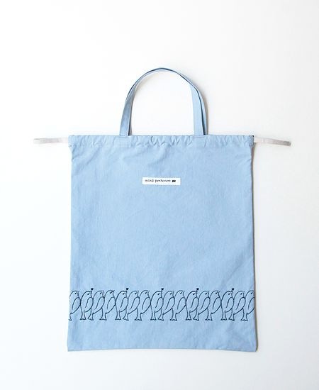 mina perhonen ミナペルホネン lintu リンツ 巾着バッグ（大）（kids）