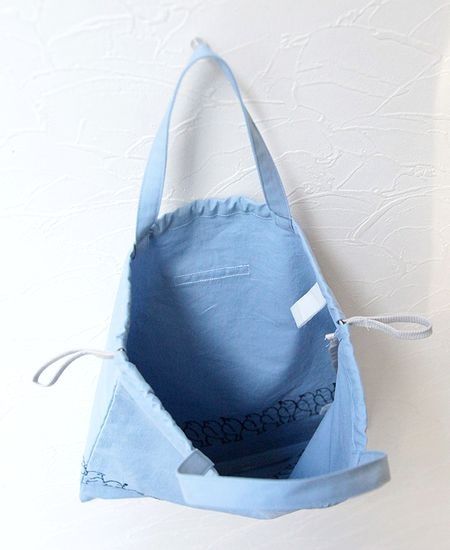 mina perhonen ミナペルホネン lintu リンツ 巾着バッグ（大）（kids）