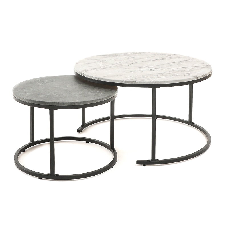 ネストテーブル2点セット IF-EN 70 MB/CT【お客様組立商品】の通販