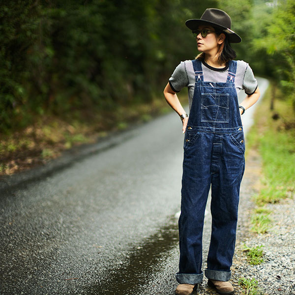 TCB JEANS】 Boss of the Cat Overall デニムオーバーオール TCB