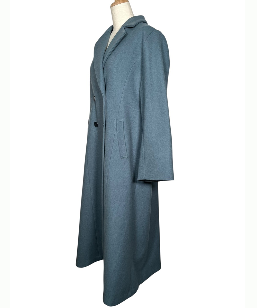 バックボリュームダブルテーラードコート - 12Twelve Agenda