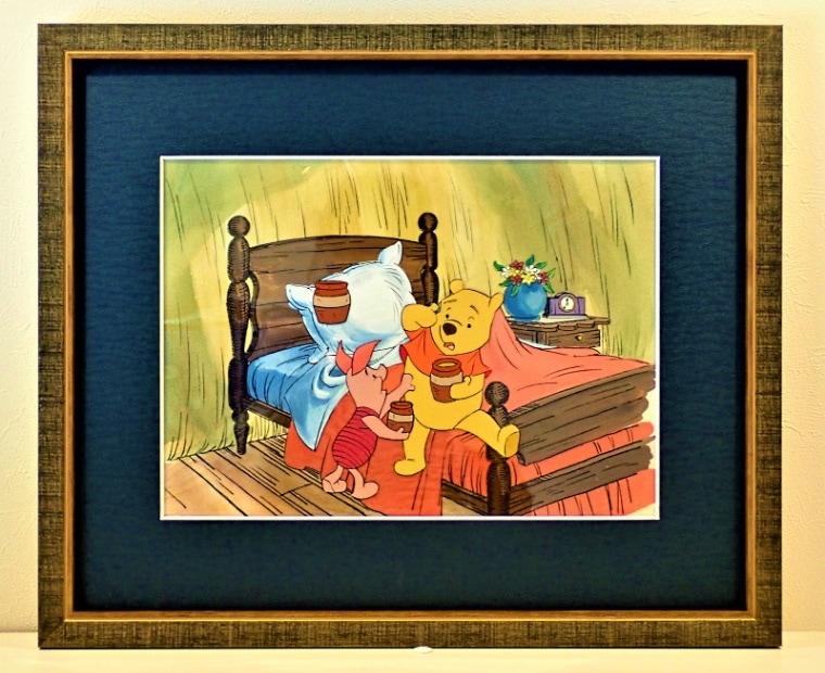 限定品絵画 2500枚限定 セル画 ディズニー くまのプーさん Recipe for Fun