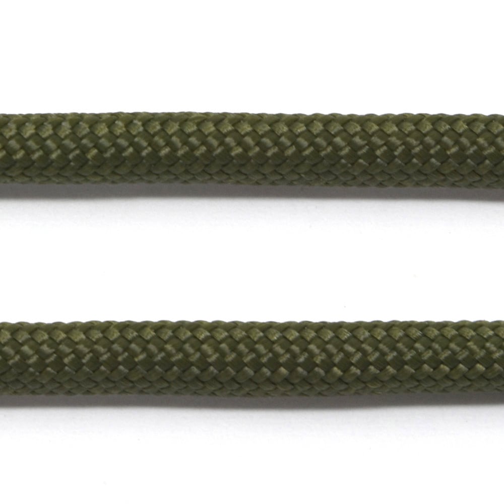Z156 / TIGER パラコード 4mm / オリーブ〈1束(30m)〉:がまぐち口金