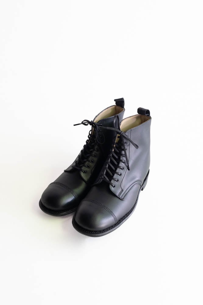 SANDERS サンダース | B.G.S. DERBY BOOT Col : BLACK (B.G.S.