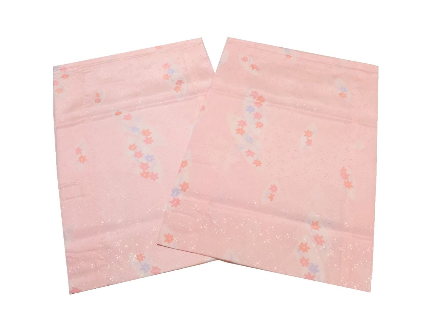 専用 最終値下げ F‐283 付下げ 薄ピンク 袷 枝花 暈し 重ね衿付 美品