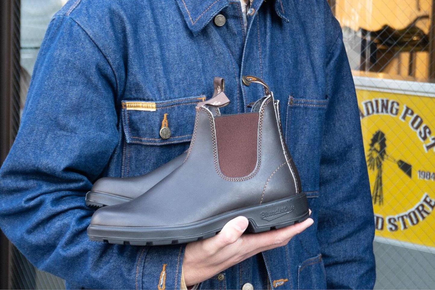 ブランドストーン 500050 BROWN サイドゴアブーツ メンズ | ブランド