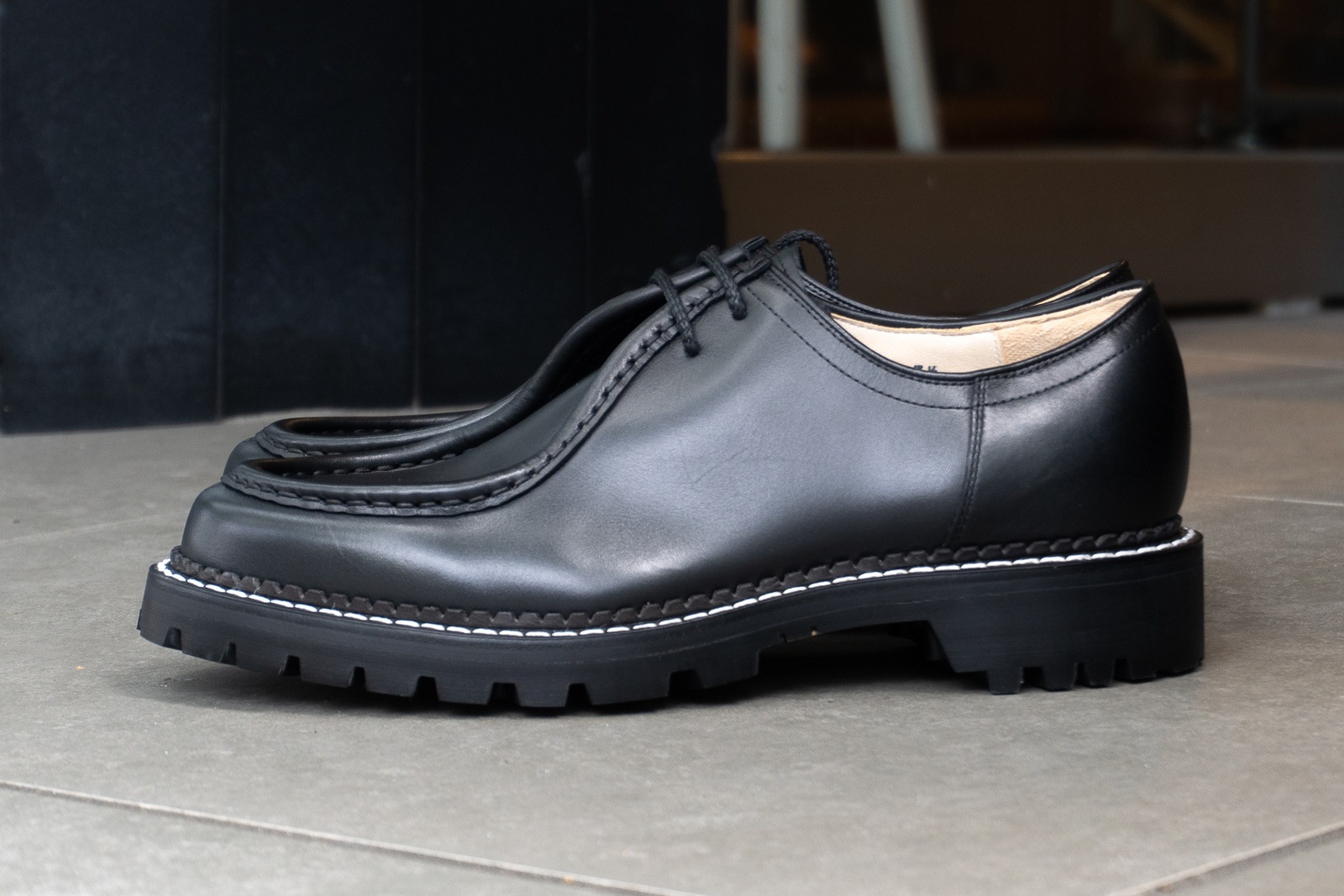 トレーディングポスト キャニオン|CANYON BLACK チロリアンシューズ