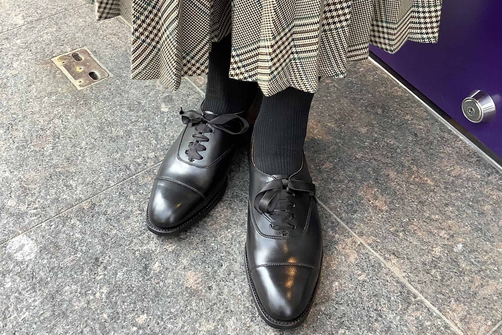 クロケット＆ジョーンズ フローレンス|FLORENCE BLACK ストレート