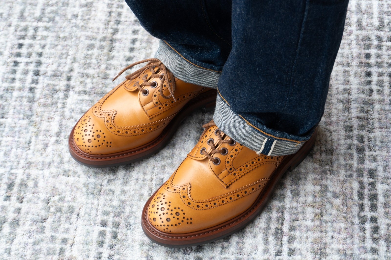 トリッカーズ バートン|BOURTON ACORN ウィングチップ メンズ