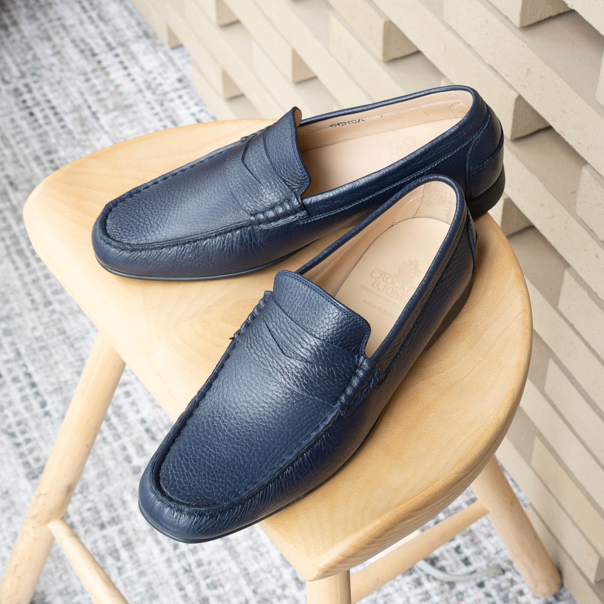 TIME SALE】クロケット＆ジョーンズ ジェノバ|GENOA NAVY ドライビング