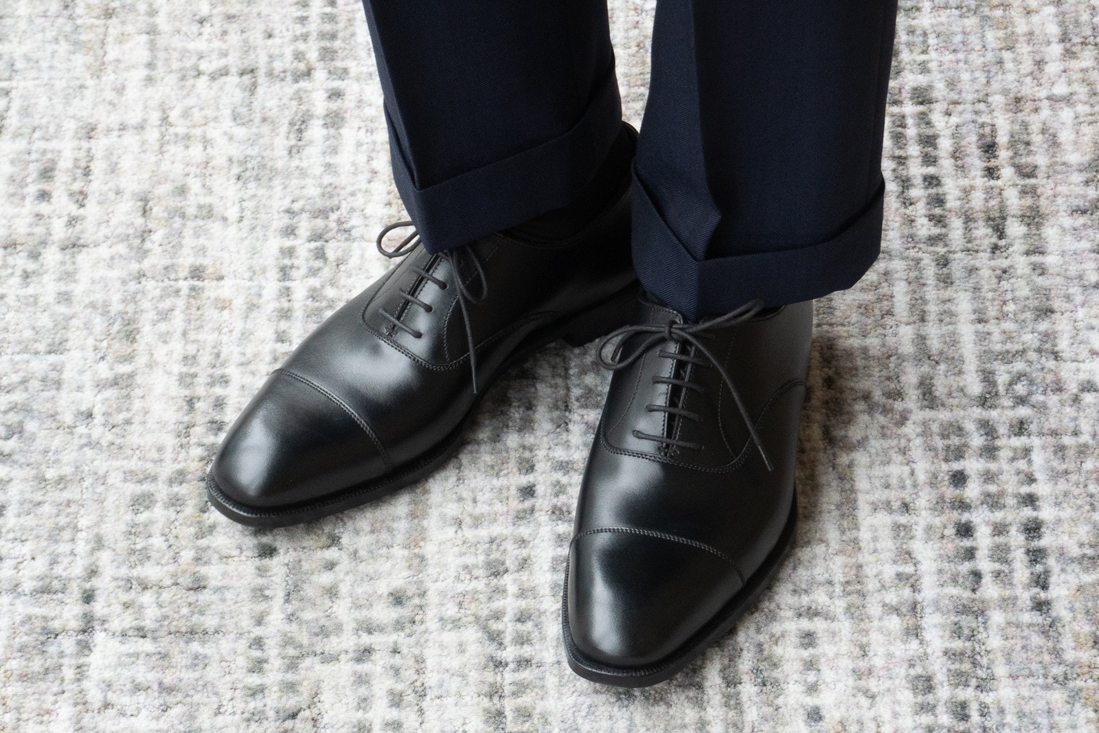 クロケット&ジョーンズ オードリー3|AUDLEY 3 BLACK ストレートチップ