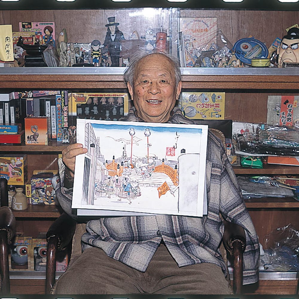 浮世絵木版画「妖怪道五十三次 日本橋」｜浮世絵工房