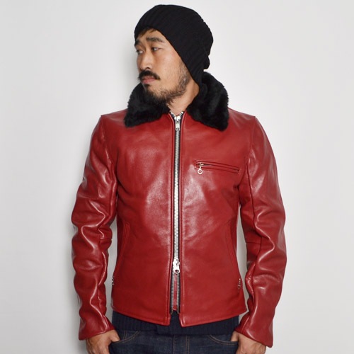 Vanson×US/Model 9D Customized Single Riders(バンソン×アス レザー