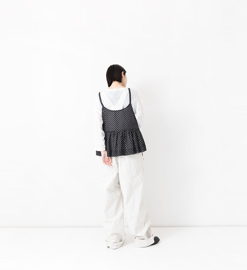 draw 2wayキャミソールトップス セール】 【セットアイテム】キャミソール×プルオーバーセット