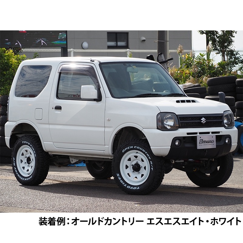 ジムニー ホイール 16インチ オールドカントリー 4本 タイヤ付き