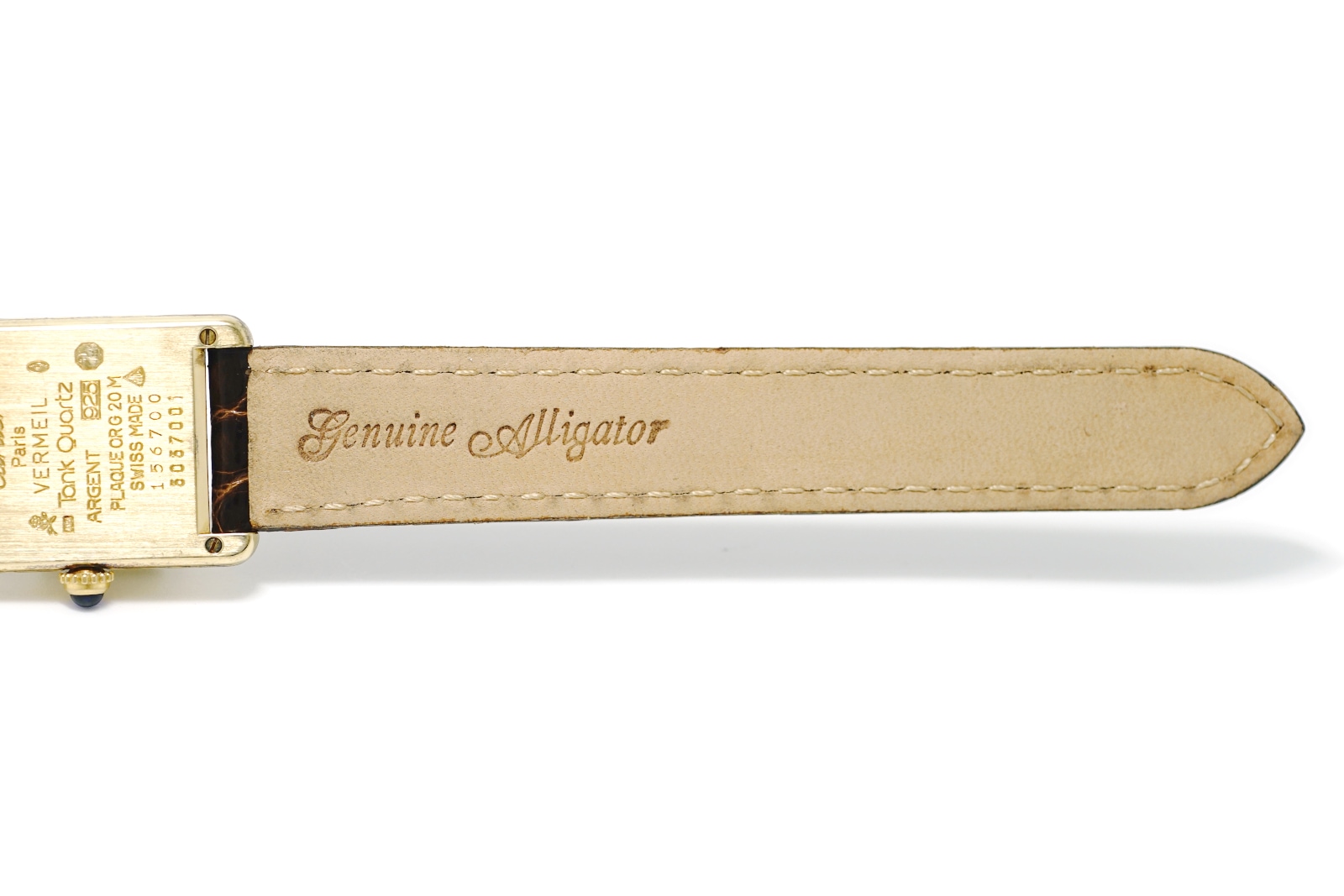 カルティエ マストタンク ヴェルメイユ Ref.5057001 レディース 純正D