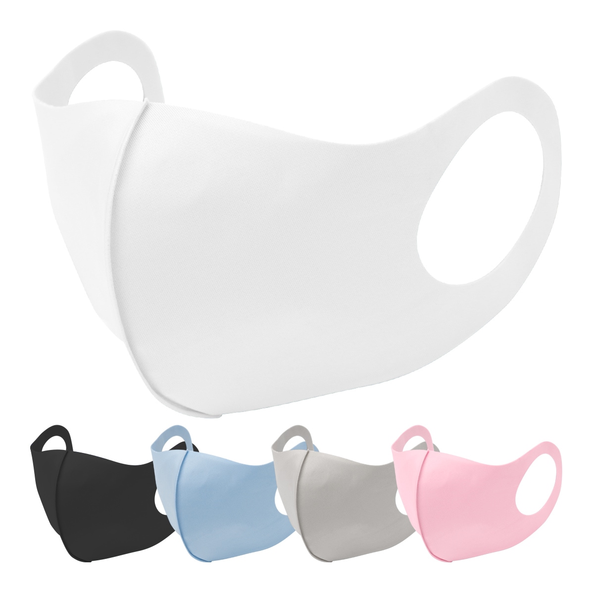 3D立体構造 接触冷感マスク 洗えるマスク レギュラーサイズ（3枚入