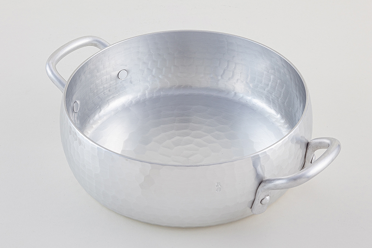 両手鍋（浅型）（アルミ） | 鍋 | 鍛金工房 WESTSIDE33