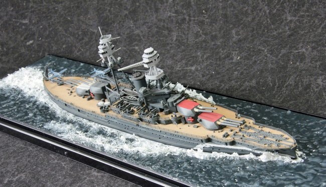 1/700戦艦『ネヴァダ』ディテールアップ完成品｜艦船模型の販売する
