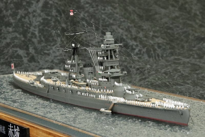 1/700 巡洋戦艦「赤城」フルディテール完成品｜艦船模型の販売する