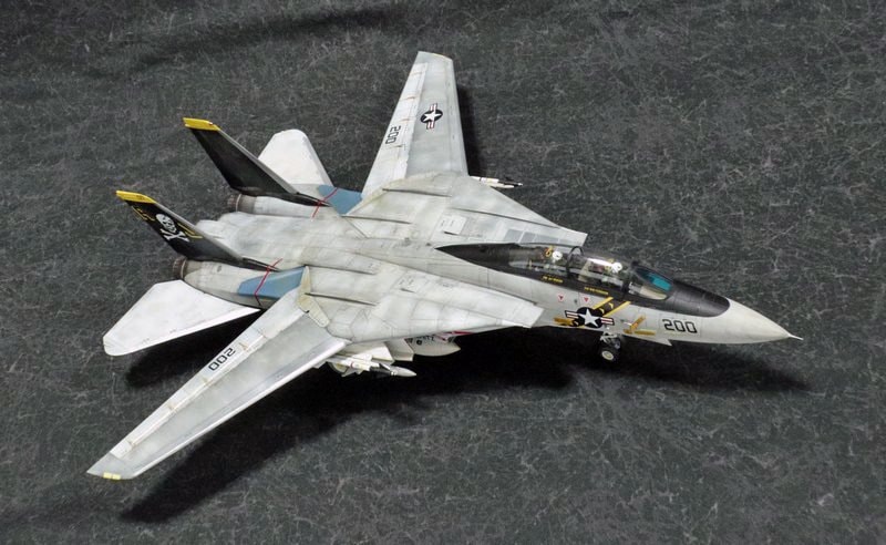1/48 F-14A トムキャット ジョリー・ロジャース完成品｜艦船模型の販売