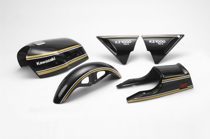 Z1000H ＜ブラック＞ 外装4点セット | 車種から,Z750FX-1/Z1000MK2