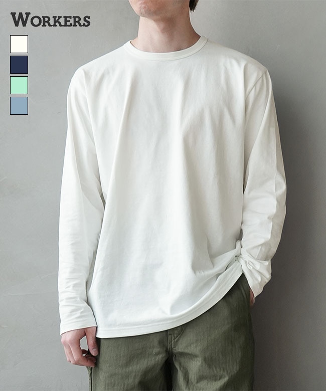 2601ID1]WORKERS(ワーカーズ) 2PLY T Long Sleeve Tシャツ ロング