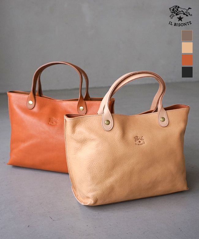 ◇【国内正規販売店】[54324-0-0114] IL BISONTE(イルビゾンテ) レザー