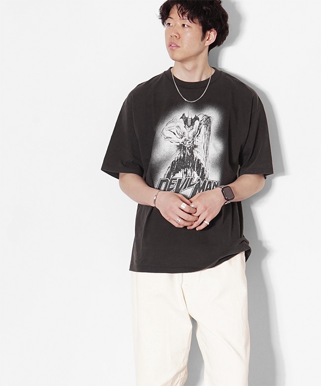 デビルマン Tシャツ ユーロスクリーンスターズ L デビルマン Tシャツ