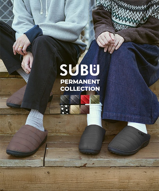 正規販売店】[SUBU]【保存袋付き】SUBU(スブ) ダウンサンダル クロッグ