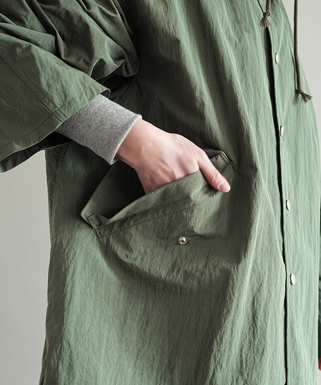 25SMSCO03]THE SHINZONE(ザ シンゾーン) LIGHT MODS COAT ライトモッズ