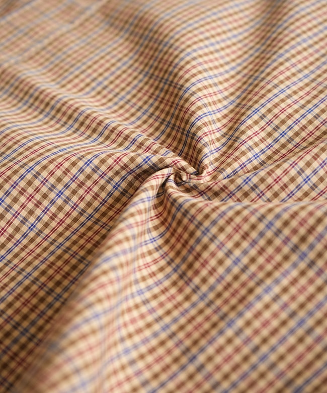 25AMSBL06]THE SHINZONE(ザ・シンゾーン)PECK CHECKED SHIRT ペック