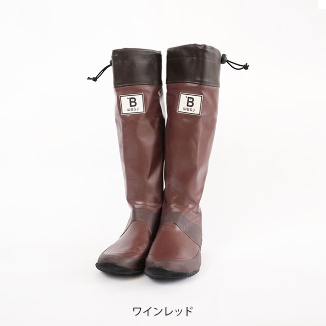 BW-01/03/05/47]日本野鳥の会 バードウォッチング 長靴 ロング丈