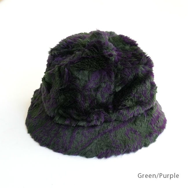 NS061]NEEDLES(ニードルズ)BERMUDA HAT Acrylic Fur/Paisley