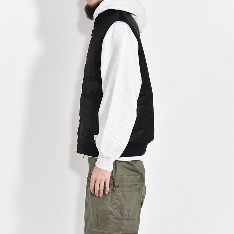 SF-232049]SASSAFRAS(ササフラス)Wheel Barrow Vest / Recycle Nylon