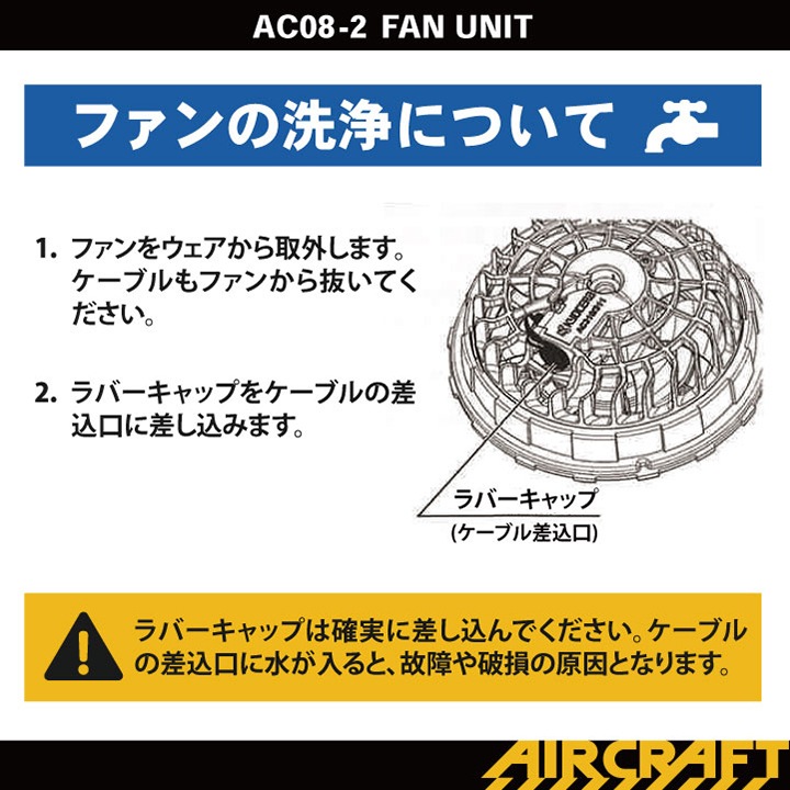 即日出荷] バートル ファンユニット 単品 22V対応 エアークラフト