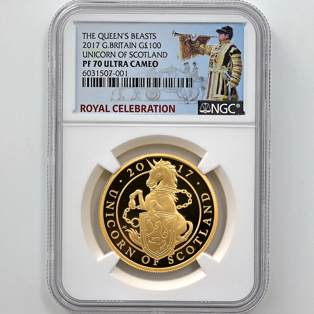 委託販売 2017 英国 英国紋章の獣コレクション スコットランドの