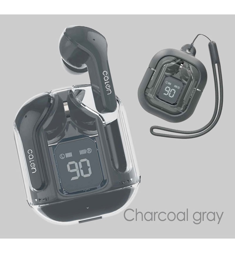 Bluetooth 5.3 完全ワイヤレス ステレオ イヤホン calon ストラップ