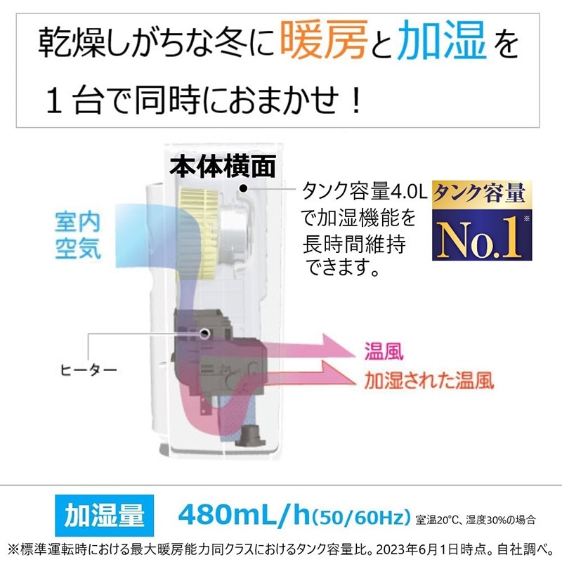 ユアサプライムス.com｜ダイニチ Dainichi セラミックファンヒーター